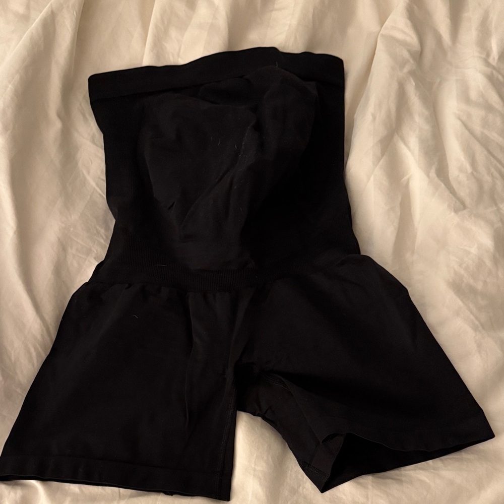 BLANQI Women's Maternity Black Bike Shorts
